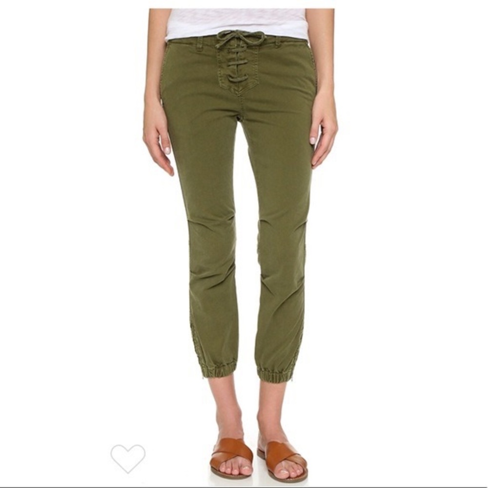 nili lotan lace up cropped pants